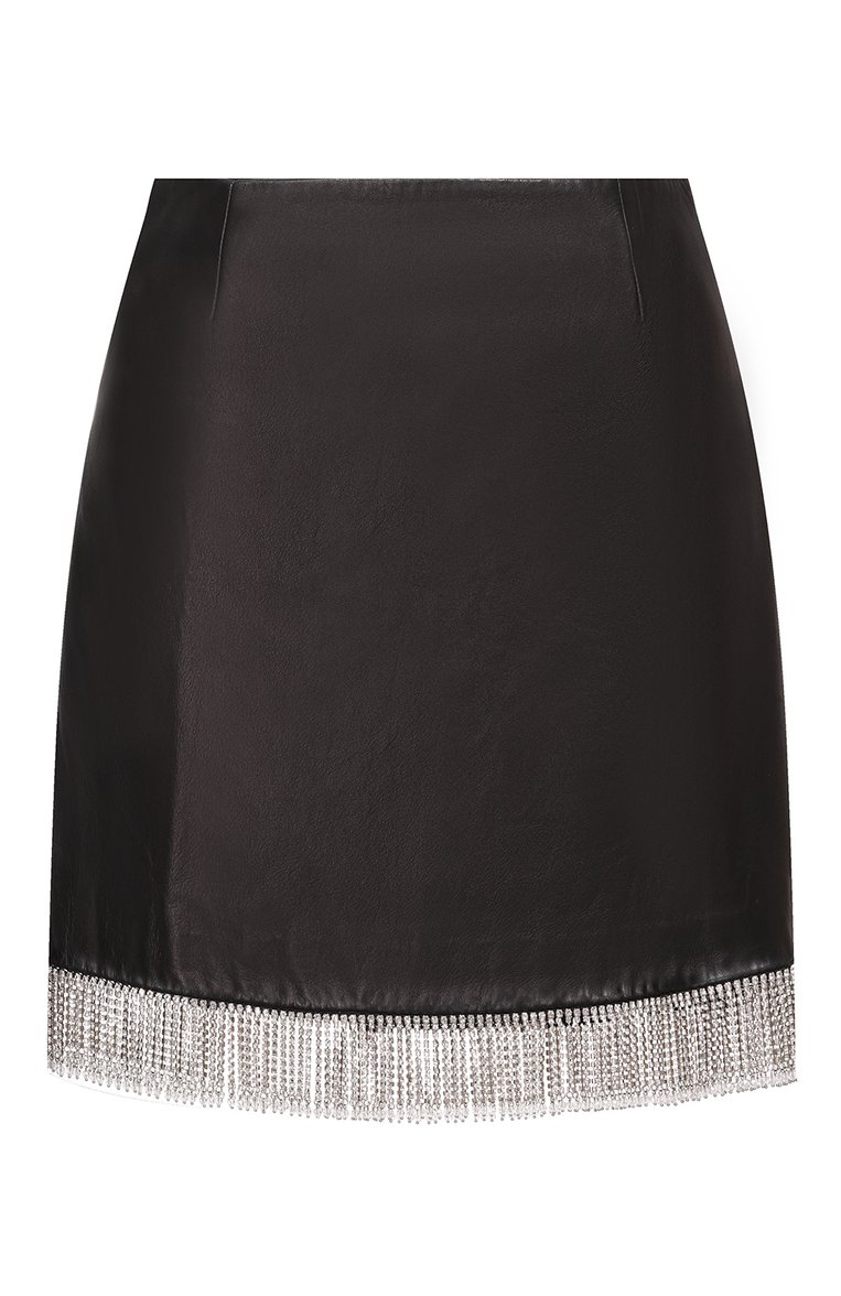 Кожаная юбка MIU MIU, арт. MPD610-462-F0002, фото 1