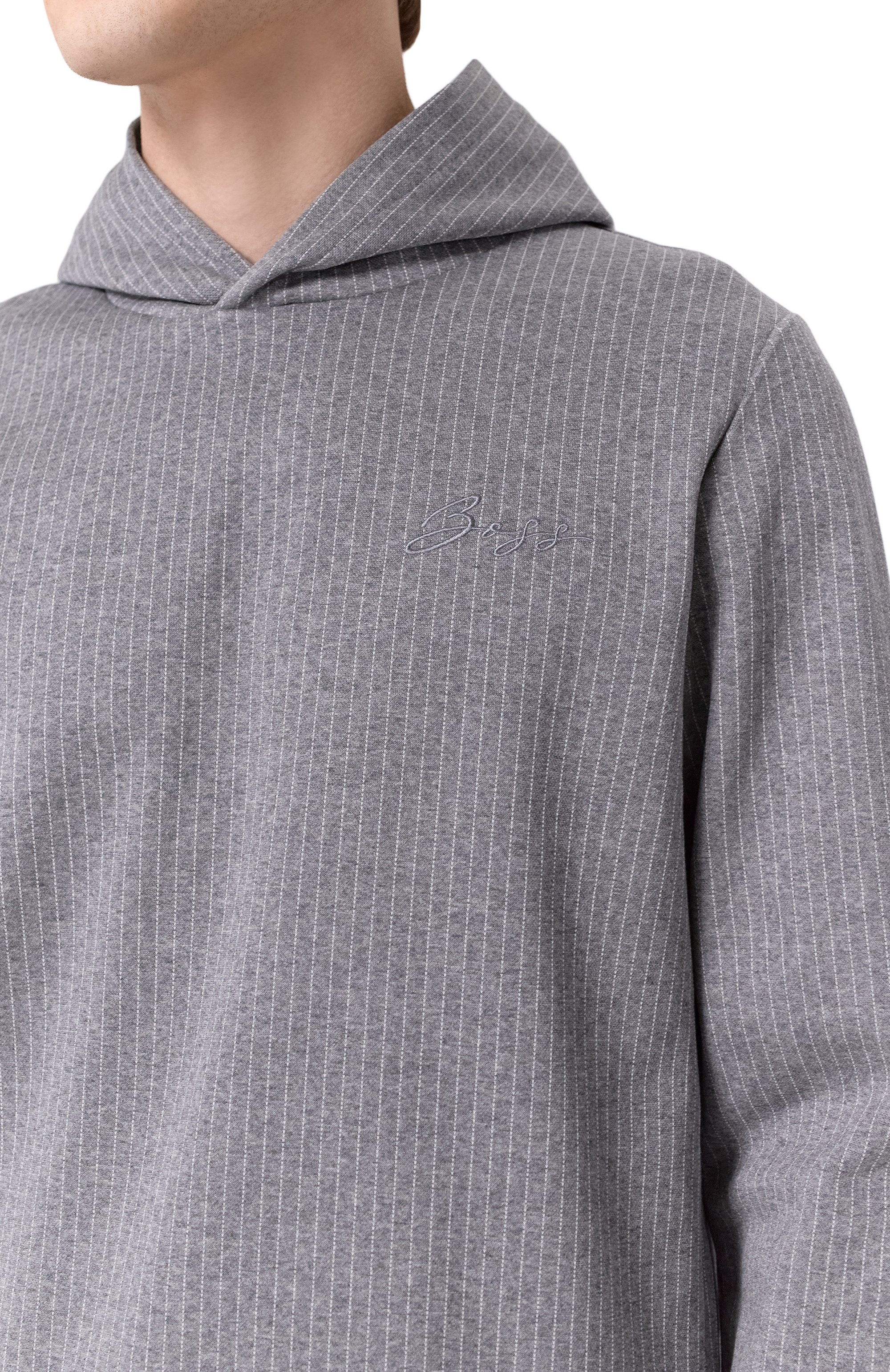 Хлопковое худи BOSS, арт. 50531324, фото 5