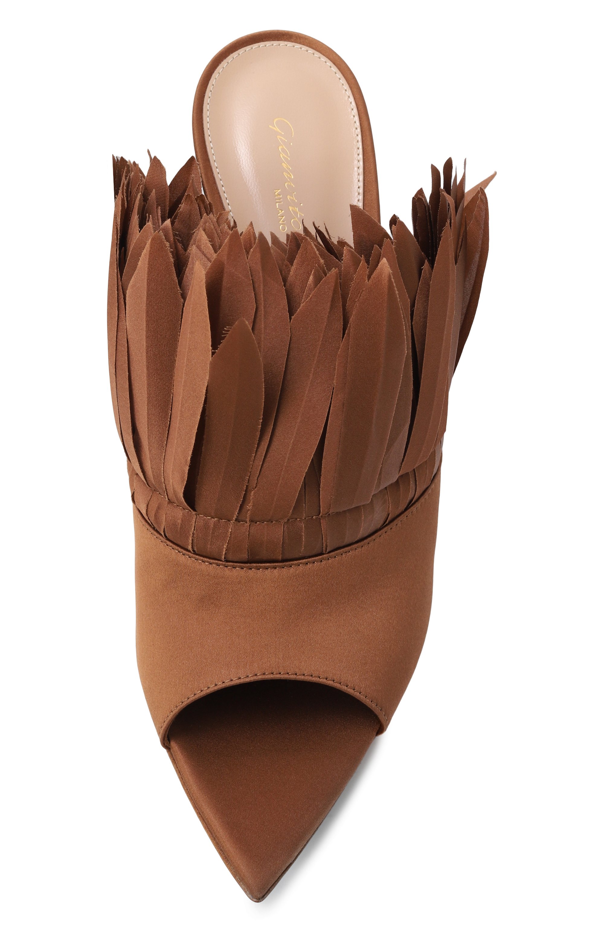 Текстильные мюли daniah GIANVITO ROSSI, арт. G10047.85RIC.CTZCH0C, фото 6