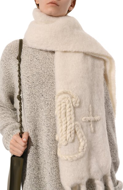 Женский шерстяной шарф JIL SANDER, арт. J40TE0111/J40041