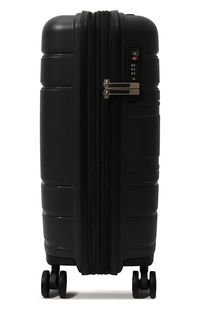 Дорожный чемодан small DIRK BIKKEMBERGS черного цвета по цене 27450 руб., арт. BKTR00301W, фото 3 Дорожный чемодан small DIRK BIKKEMBERGS, арт. BKTR00301W, фото 3