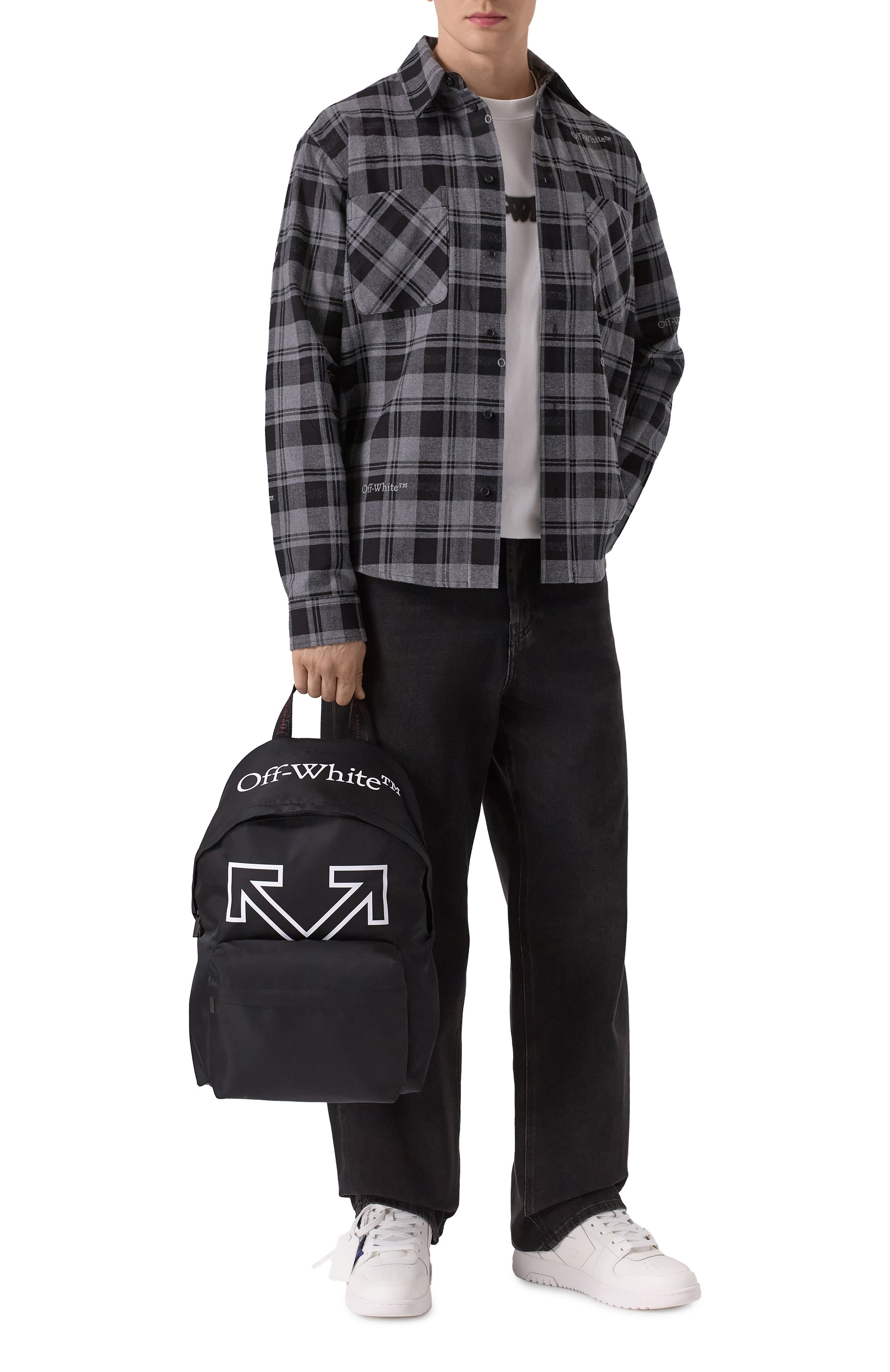 Рюкзак OFF-WHITE, арт. 0MNB123C99FAB001, фото 7