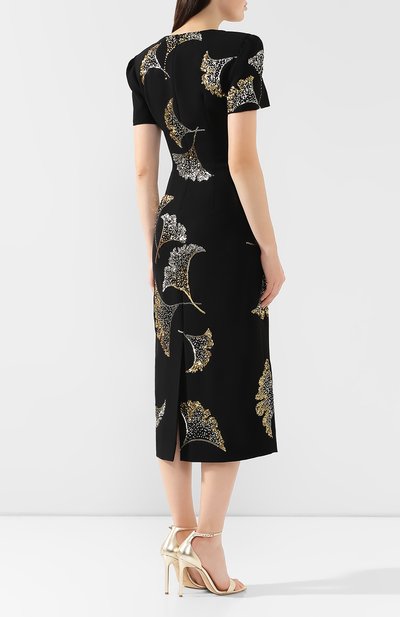 Платье DRIES VAN NOTEN черного цвета по цене 143500 руб., арт. 192-11065-8173, фото 4 Платье DRIES VAN NOTEN, арт. 192-11065-8173, фото 4