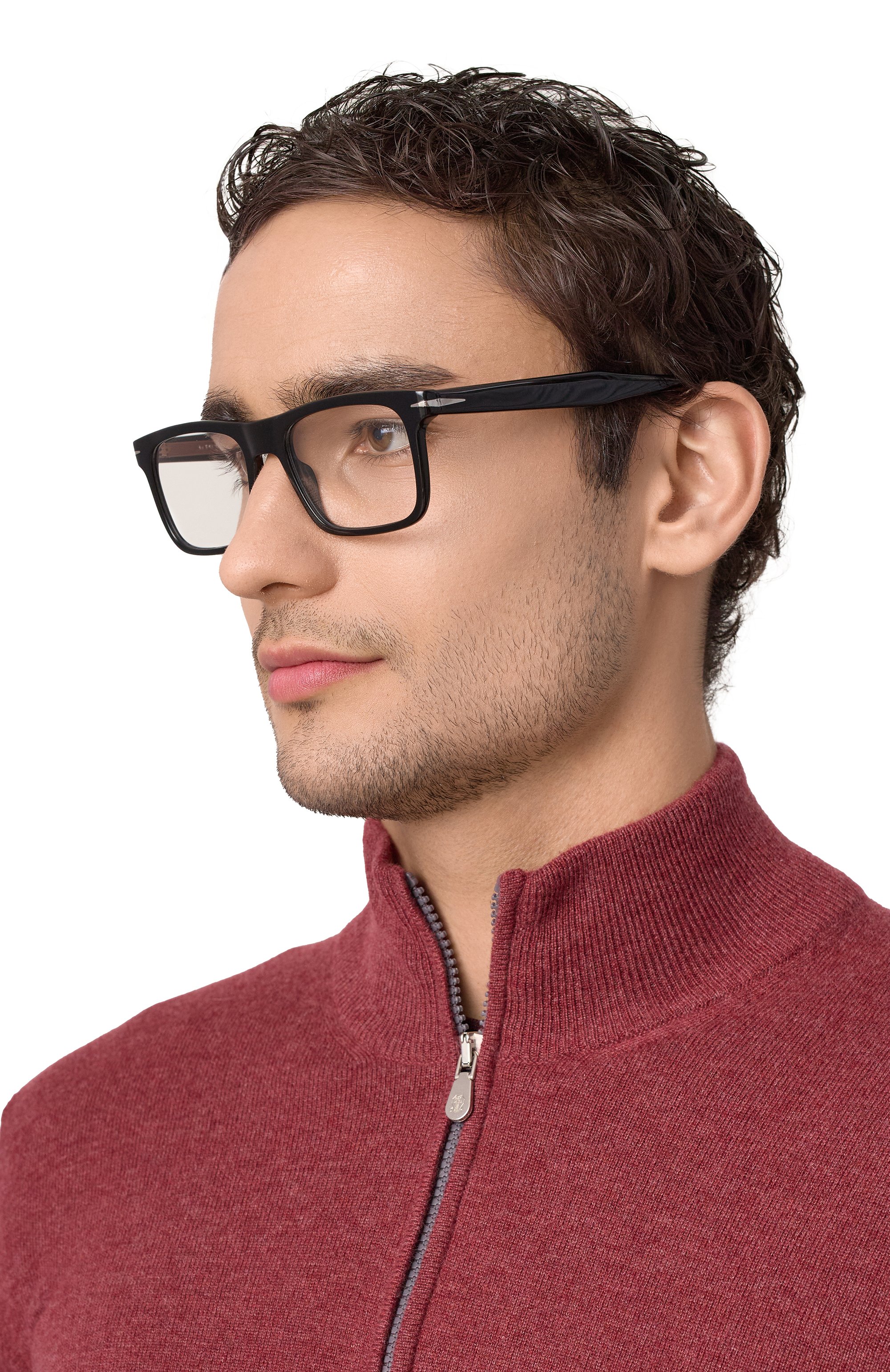 Оправа DAVID BECKHAM черного цвета по цене 19950 руб., арт. DB1191 807, фото 2 Оправа DAVID BECKHAM, арт. DB1191 807, фото 2