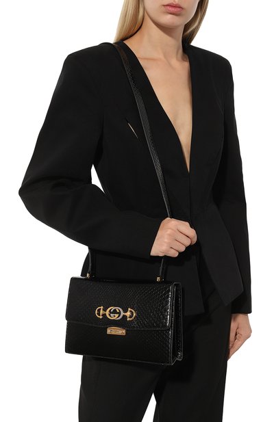 Сумка zumi small из кожи  питона GUCCI, арт. 576388 LJM0X, фото 2