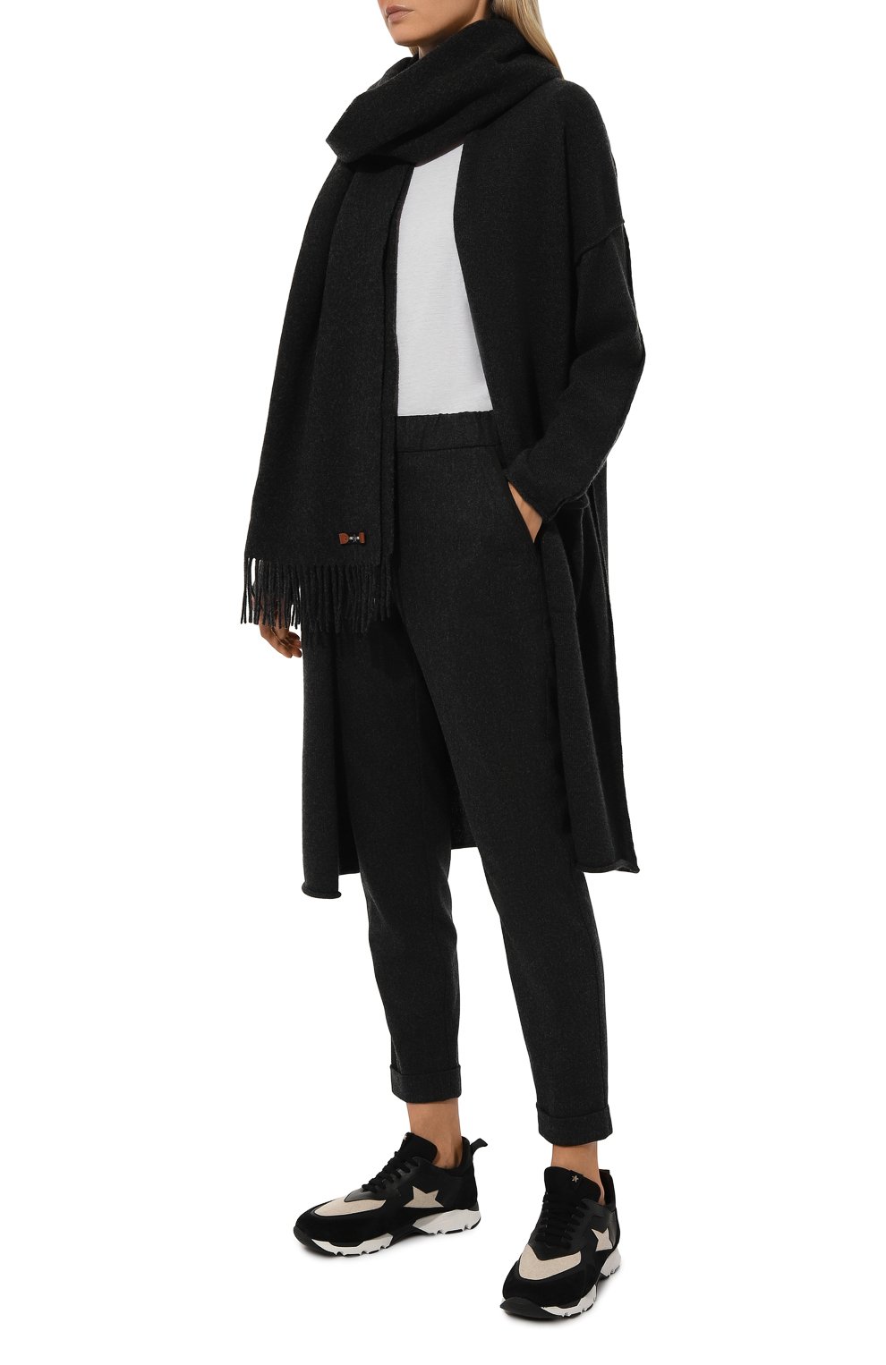 Шерстяные брюки LORENA ANTONIAZZI, арт. A2450PA80I/4010, фото 2