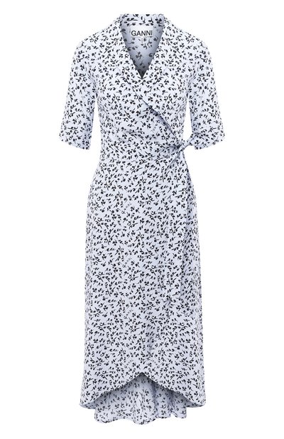 Женское платье из вискозы GANNI, арт. F4993