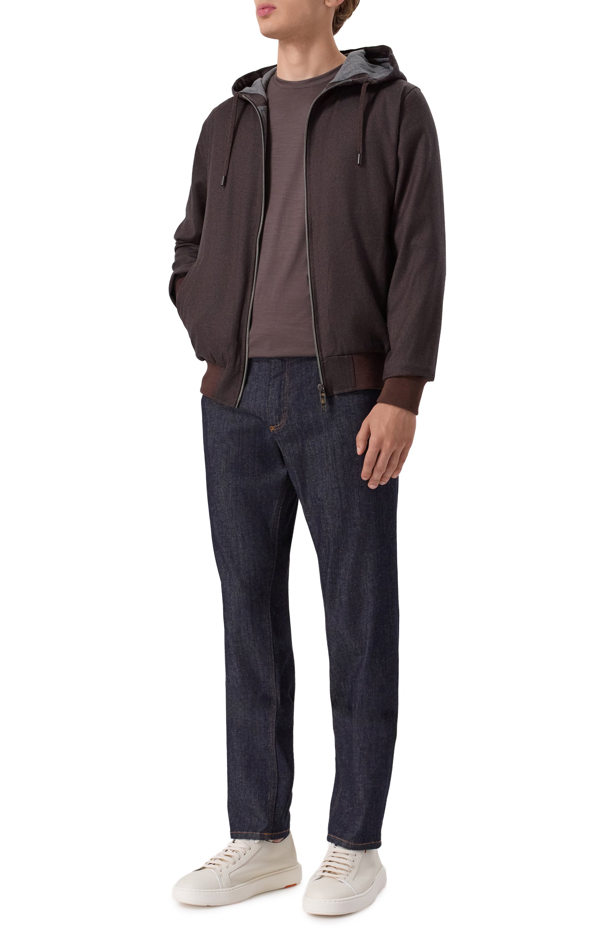 Шерстяная толстовка CAPOBIANCO, арт. 19M406.FL00., фото 2