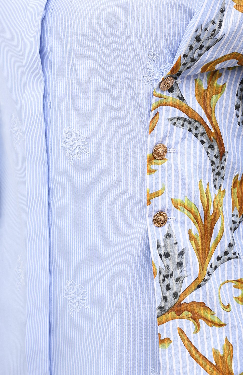 Хлопковая рубашка VERSACE, арт. A87307/A236041, фото 6