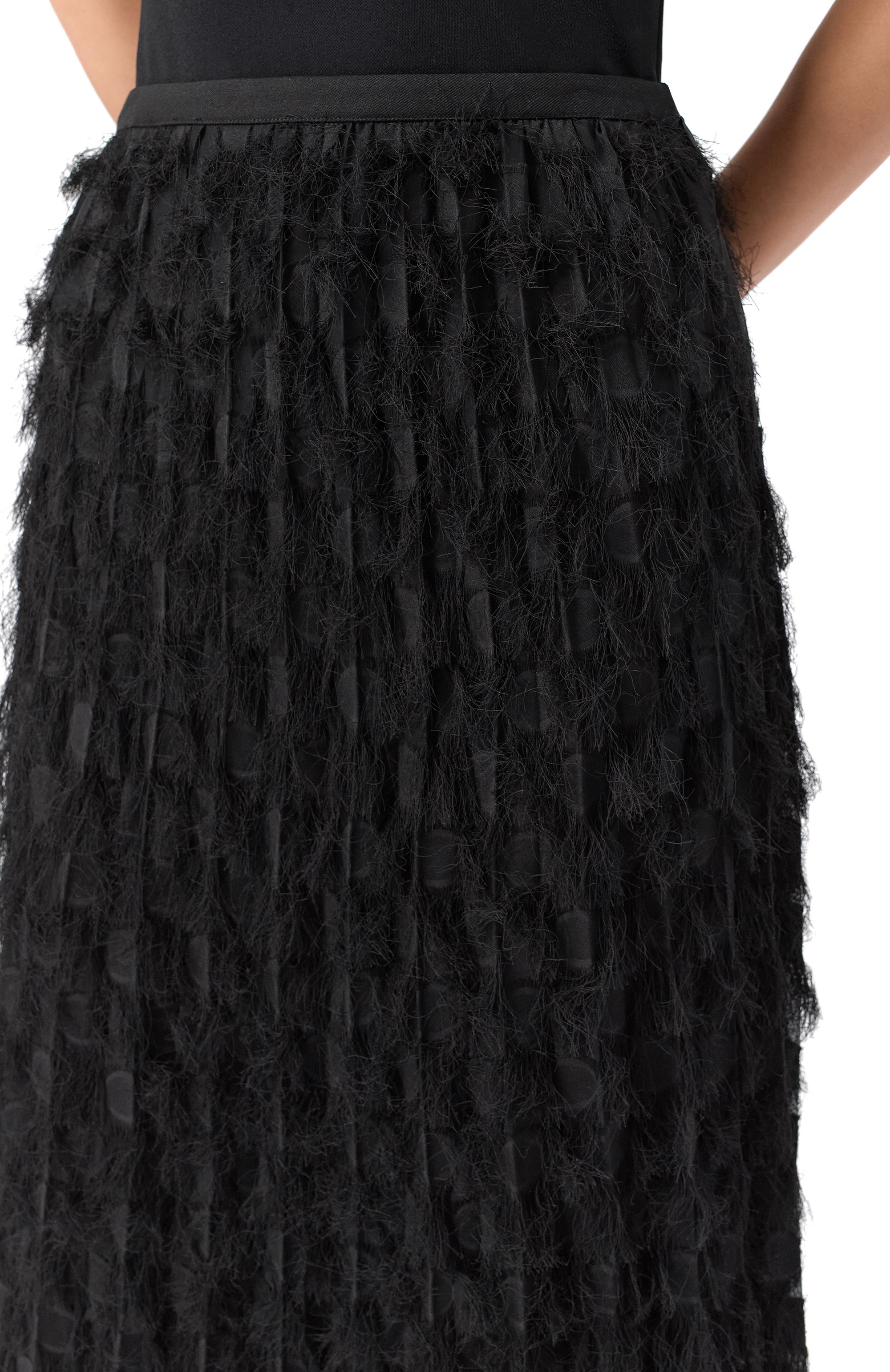 Юбка BOSS черного цвета по цене 33550 руб., арт. 50546821, фото 5 Юбка BOSS, арт. 50546821, фото 5