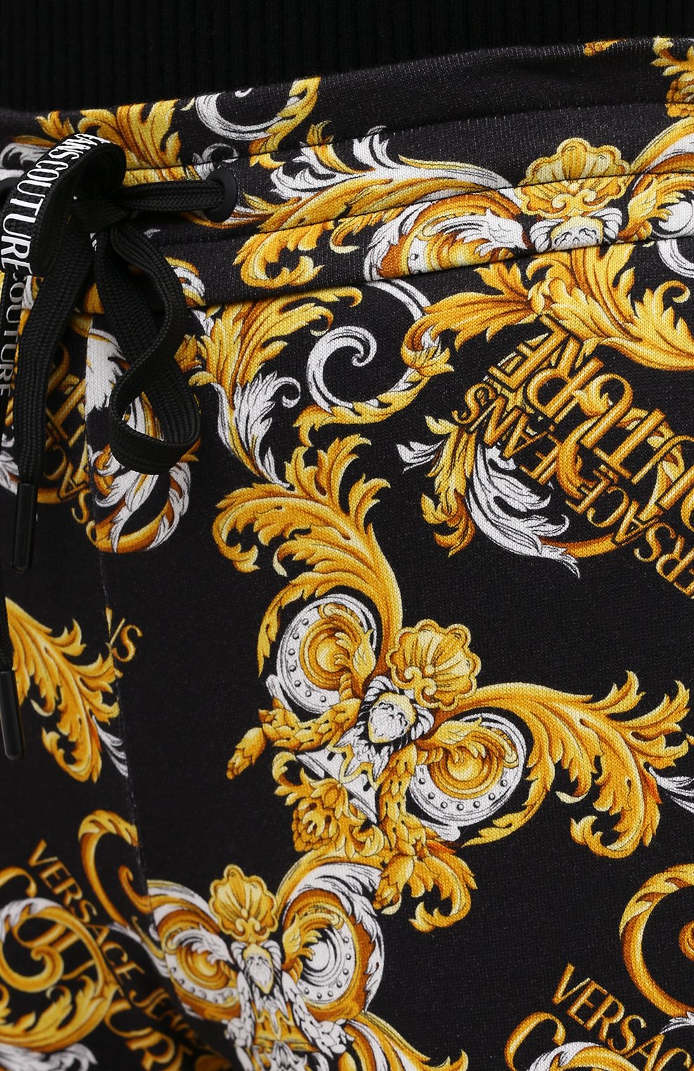 Хлопковые джоггеры VERSACE JEANS COUTURE, арт. A1HZA150-ZDP310 PRINT/S0830, фото 5