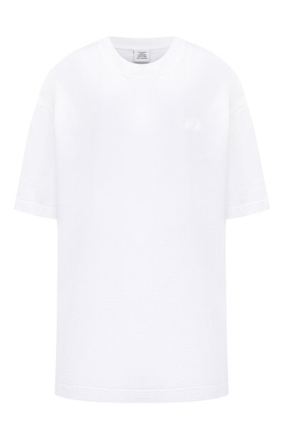 Хлопковая футболка VETEMENTS, арт. UE63TR140W