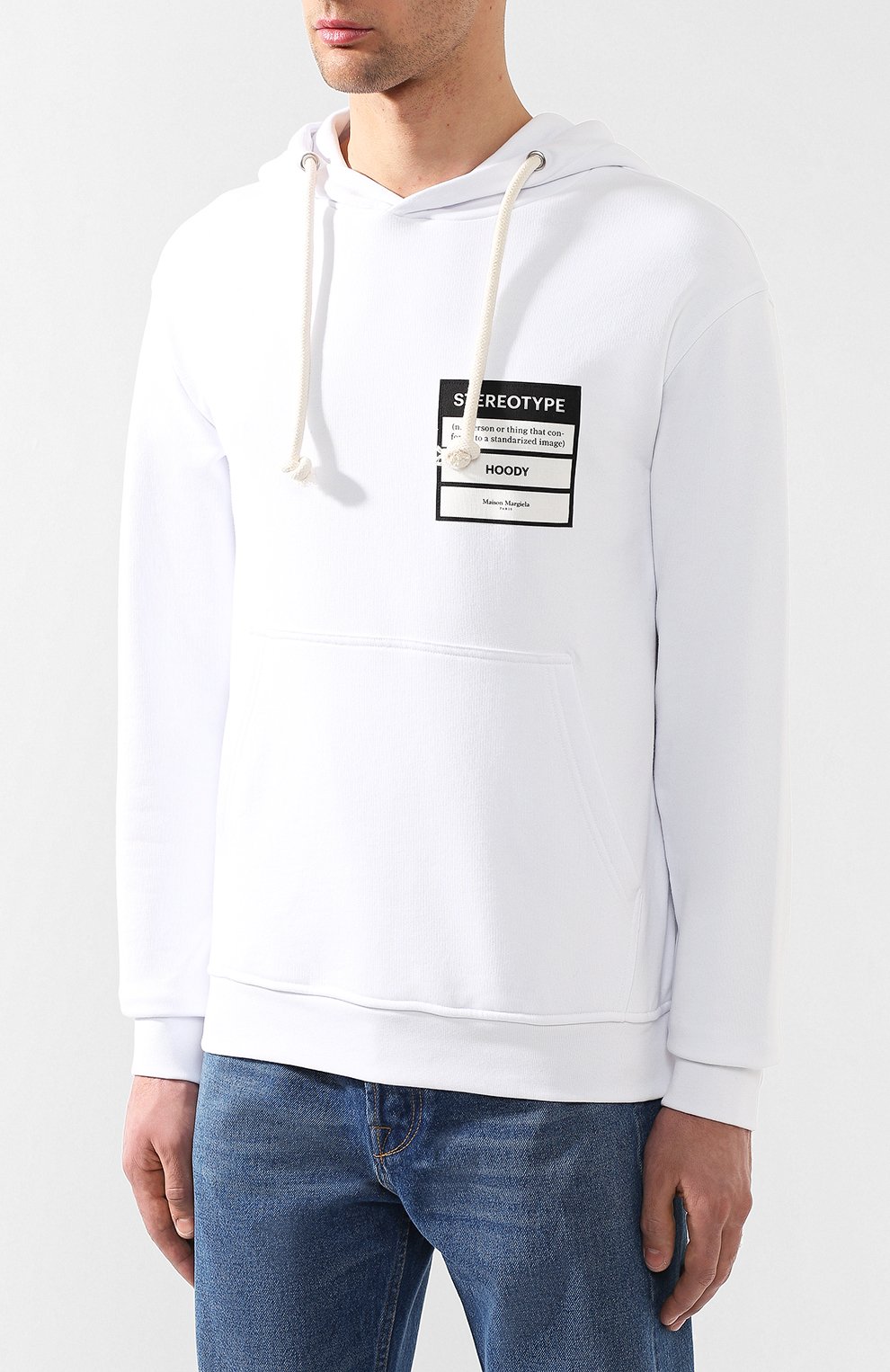 Хлопковое худи MAISON MARGIELA, арт. S50GU0083/S25368, фото 3