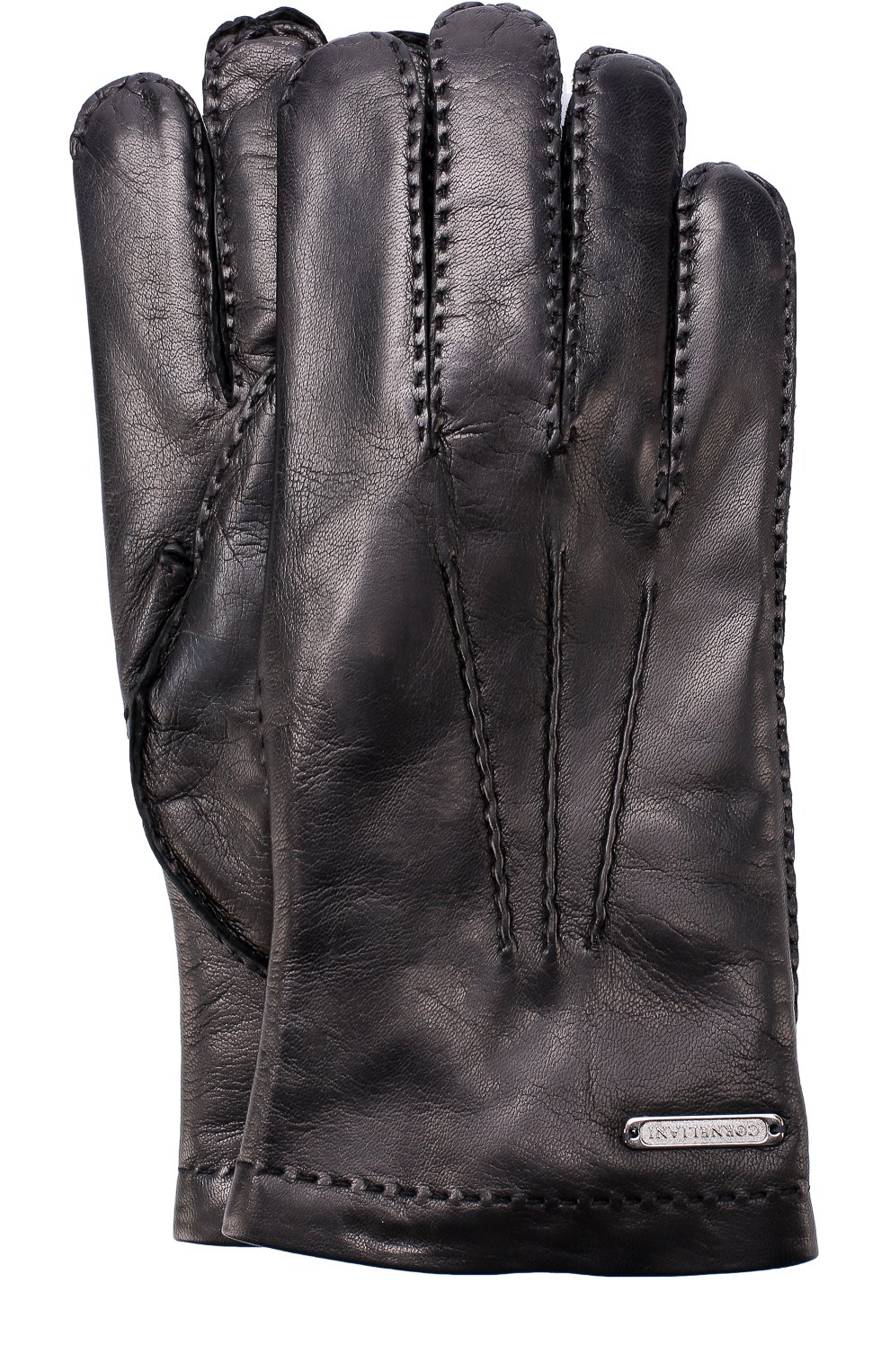 Кожаные перчатки с кашемировой подкладкой CORNELIANI, арт. 80/Q301-7820599, фото 1