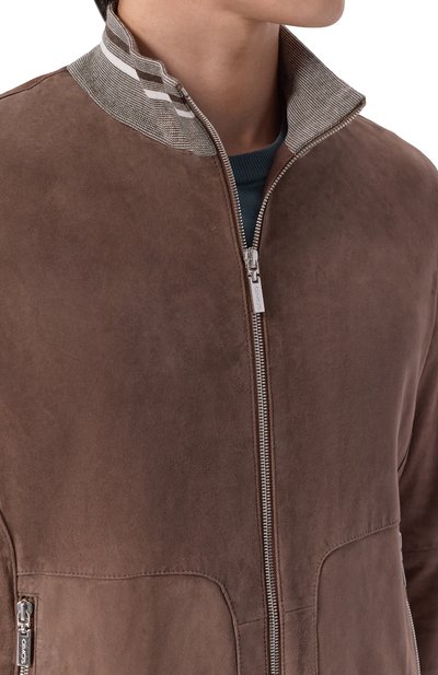 Замшевый бомбер GIMO'S, арт. 6S20.1.053.52/PA, фото 5