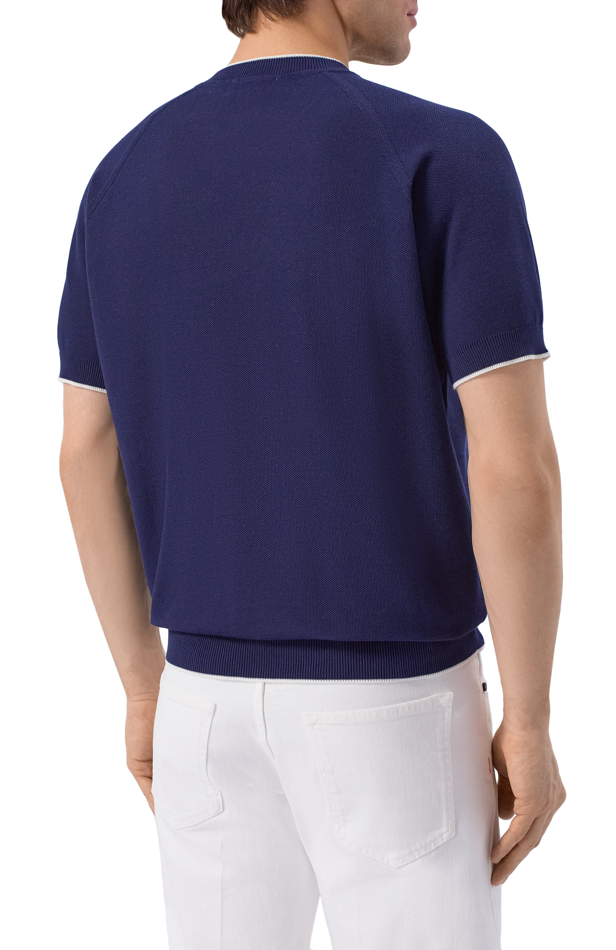 Хлопковый джемпер KITON, арт. UMM0762, фото 4