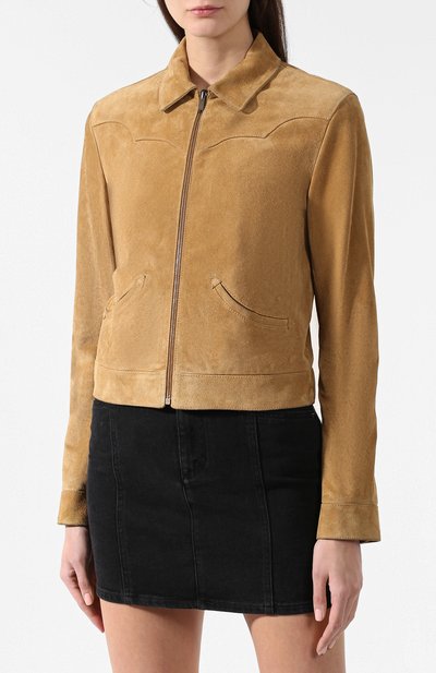 Кожаная куртка SAINT LAURENT, арт. 552137/YC2AY, фото 3