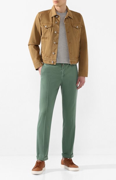 Льняные брюки KITON, арт. UFPLACJ07S40, фото 2