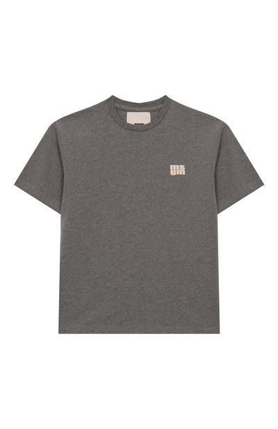 Хлопковая футболка MSGM KIDS, арт. F5MSJUTH055