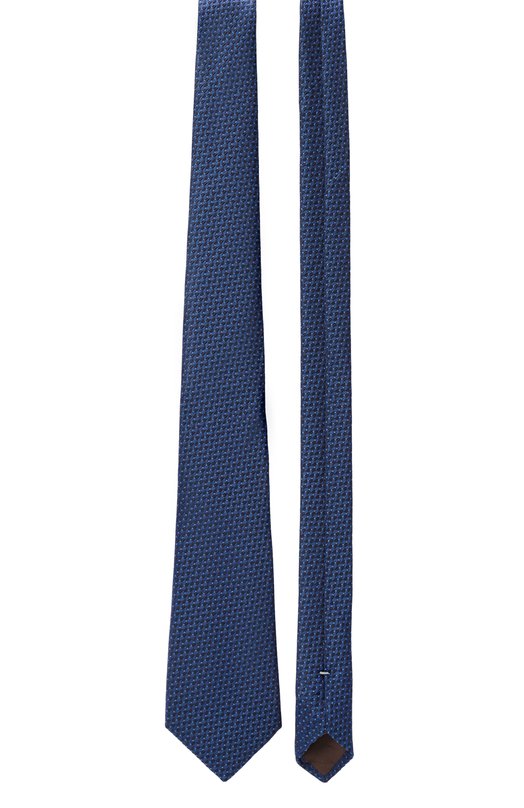Шелковый галстук Canali 18/HJ04375 Синий  18/HJ04375 Фото 3