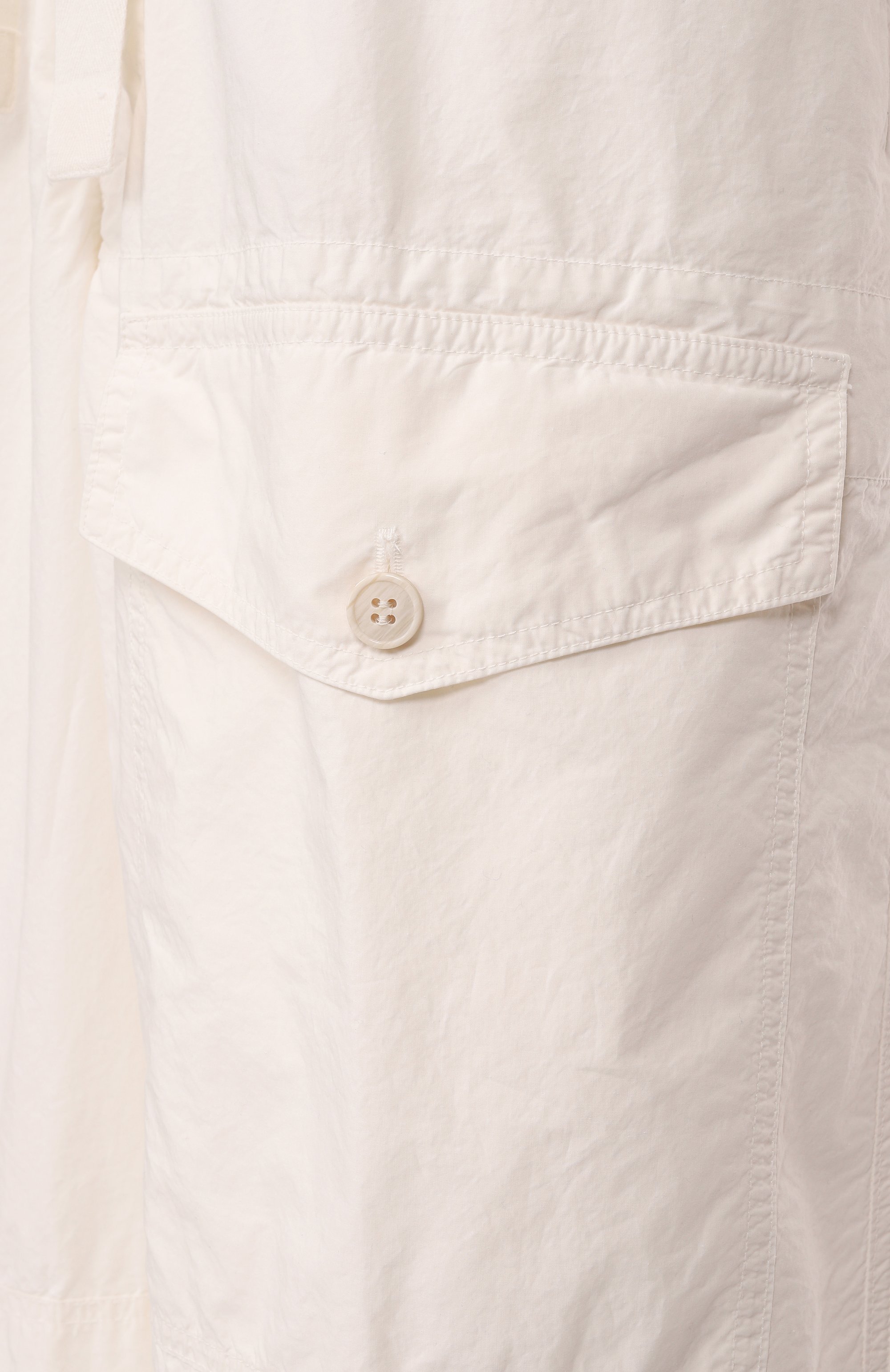 Хлопковые брюки DRIES VAN NOTEN белого цвета по цене 94600 руб., арт. 251-020912-1148, фото 6 Хлопковые брюки DRIES VAN NOTEN, арт. 251-020912-1148, фото 6