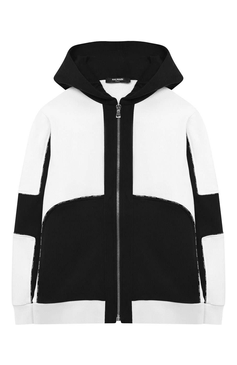 Хлопковая толстовка BALMAIN, арт. 6N4610/NX320/4-10, фото 1