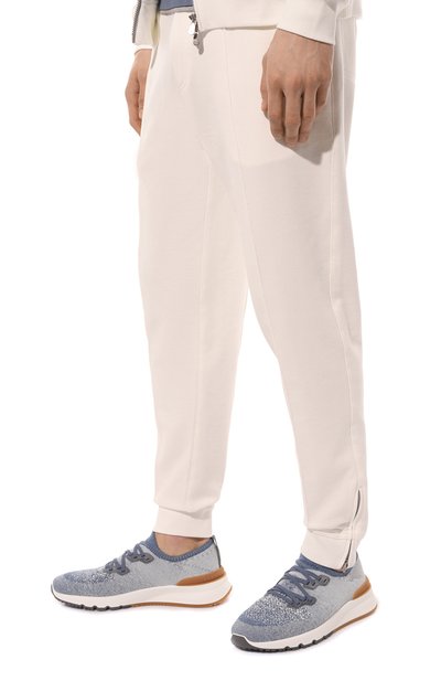 Текстильные кроссовки BRUNELLO CUCINELLI, арт. MZUKIB2051, фото 3