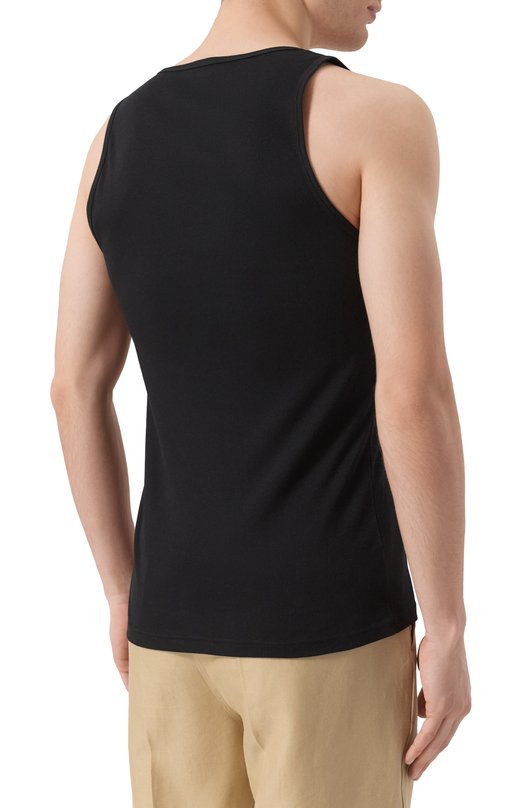 Майка Zegna N3D13/179 Чёрный  N3D13/179 Фото 4