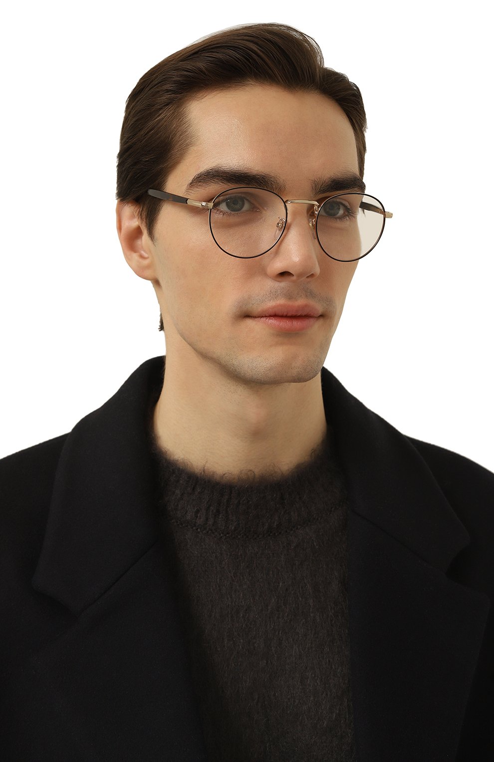 Оправа DAVID BECKHAM черного цвета по цене 28500 руб., арт. DB1127 I46, фото 2 Оправа DAVID BECKHAM, арт. DB1127 I46, фото 2