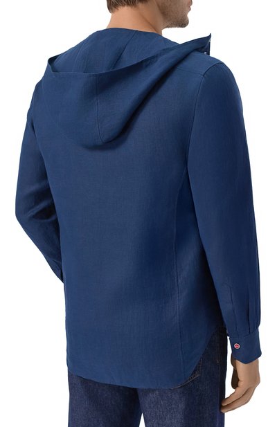 Льняная рубашка KITON, арт. UMCMARH0928610, фото 4