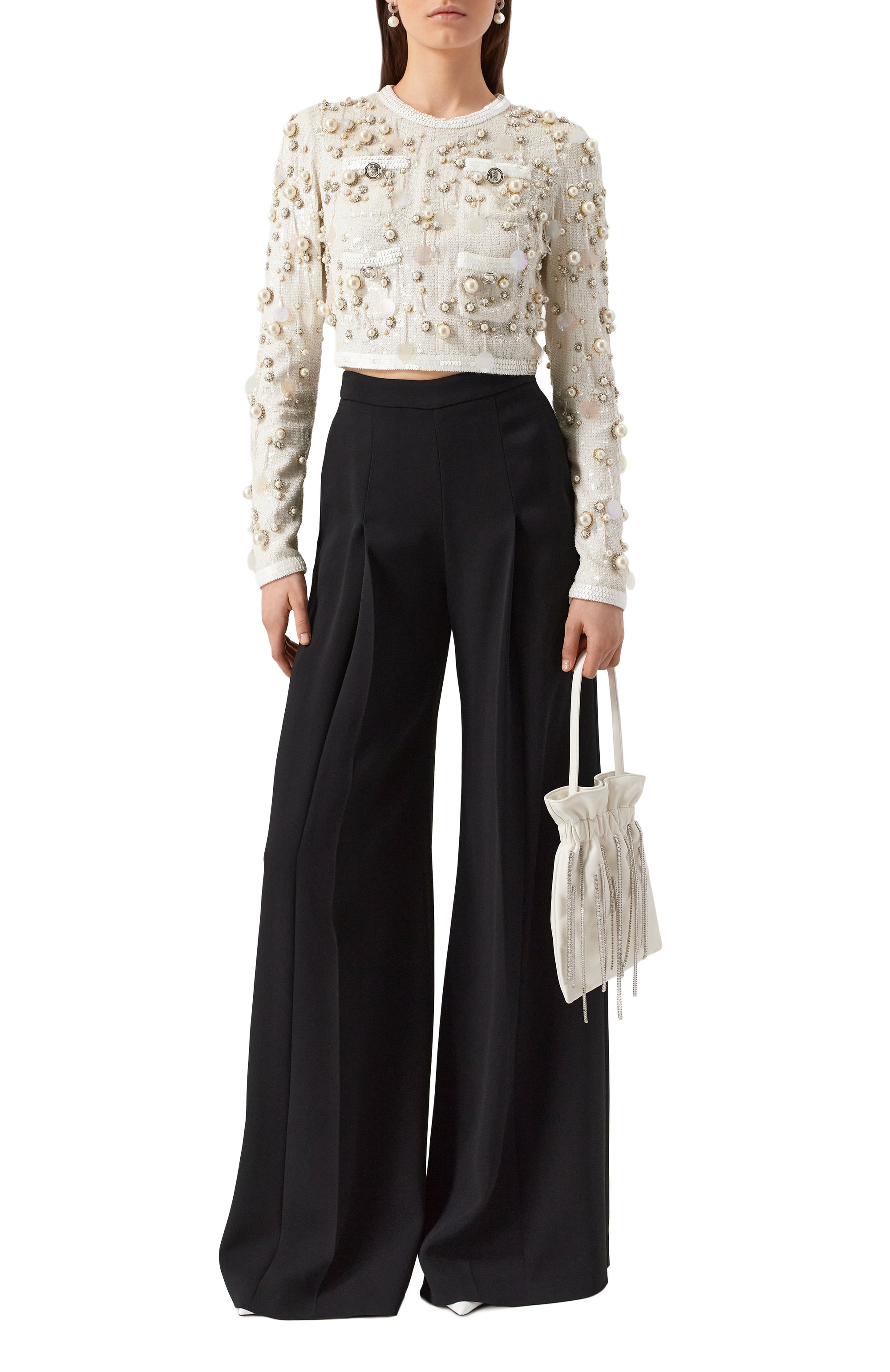 Брюки из вискозы GIAMBATTISTA VALLI, арт. 24FWPVCA3128-22PIN, фото 2