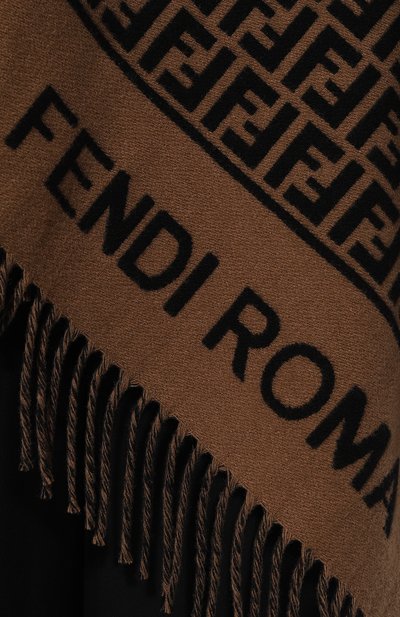 Накидка из шерсти и кашемира FENDI, арт. FXX723 AQCW, фото 5