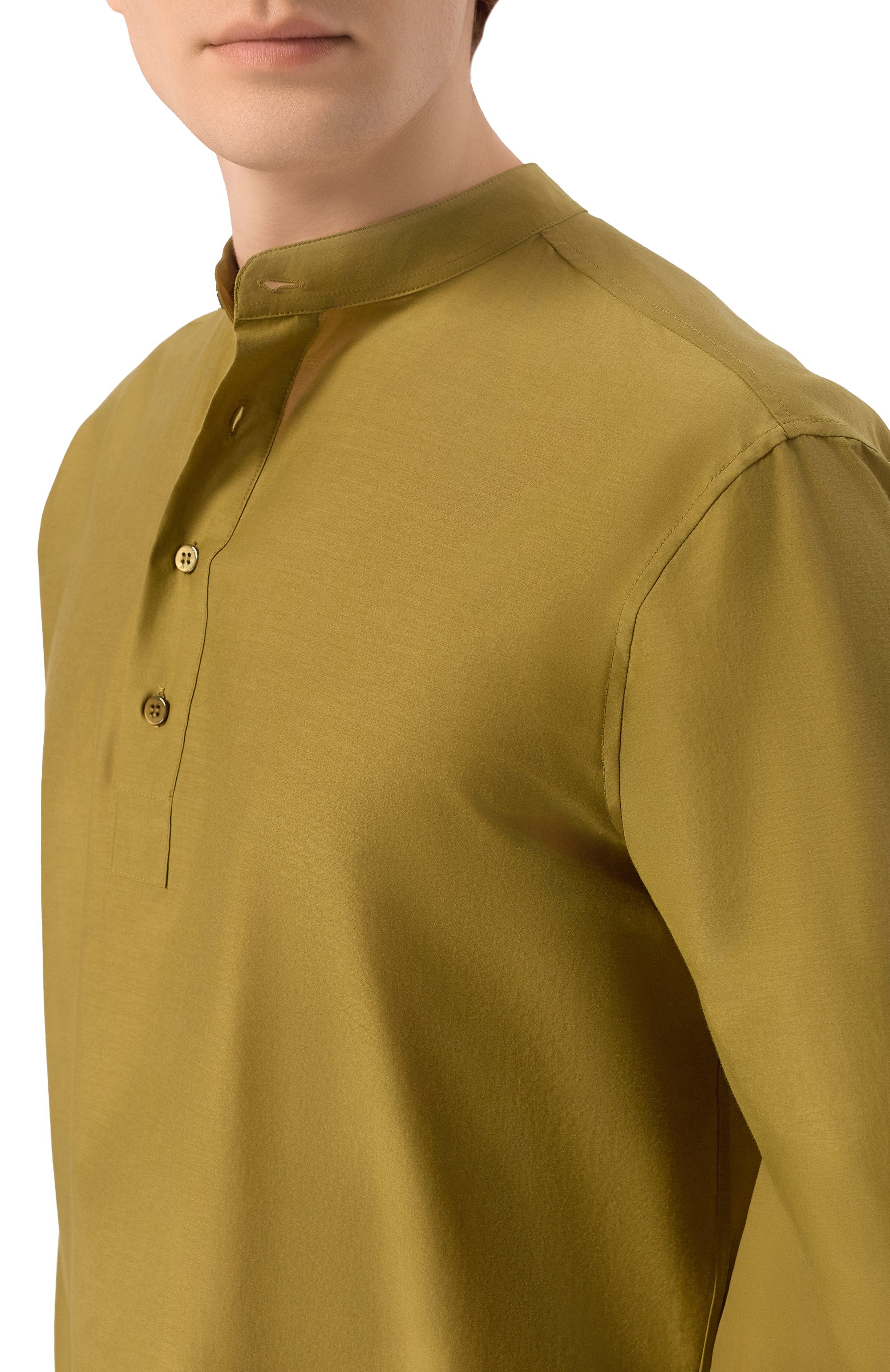 Рубашка из хлопка и шелка MVST, арт. M26.2PM.B021/F129, фото 5