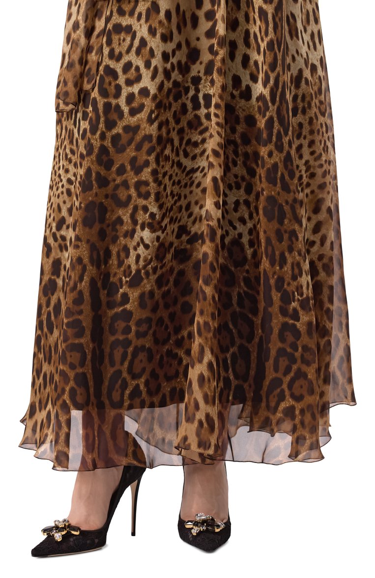 Женские текстильные туфли rainbow 105 DOLCE & GABBANA черного цвета, арт. CD1823/AQ074 | Фото 3 (Драгоценные камни: Проставлено; Материал внутренний: Текстиль; Каблук высота: Высокий; Материал сплава: Проставлено; Подошва: Плоская; Материал внешний: Текстиль; Каблук тип: Шпилька)