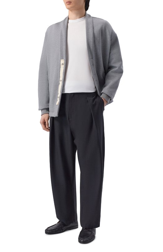 Шерстяные брюки MORDECAI 26E96MRU34N Чёрный  26E96MRU34N Фото 2