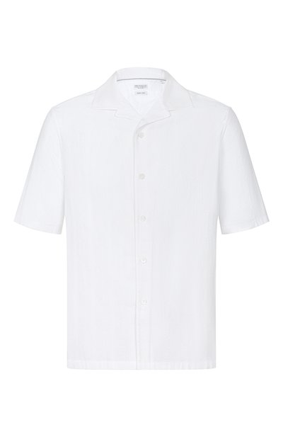 Мужская хлопковая рубашка BRUNELLO CUCINELLI, арт. MM6410615