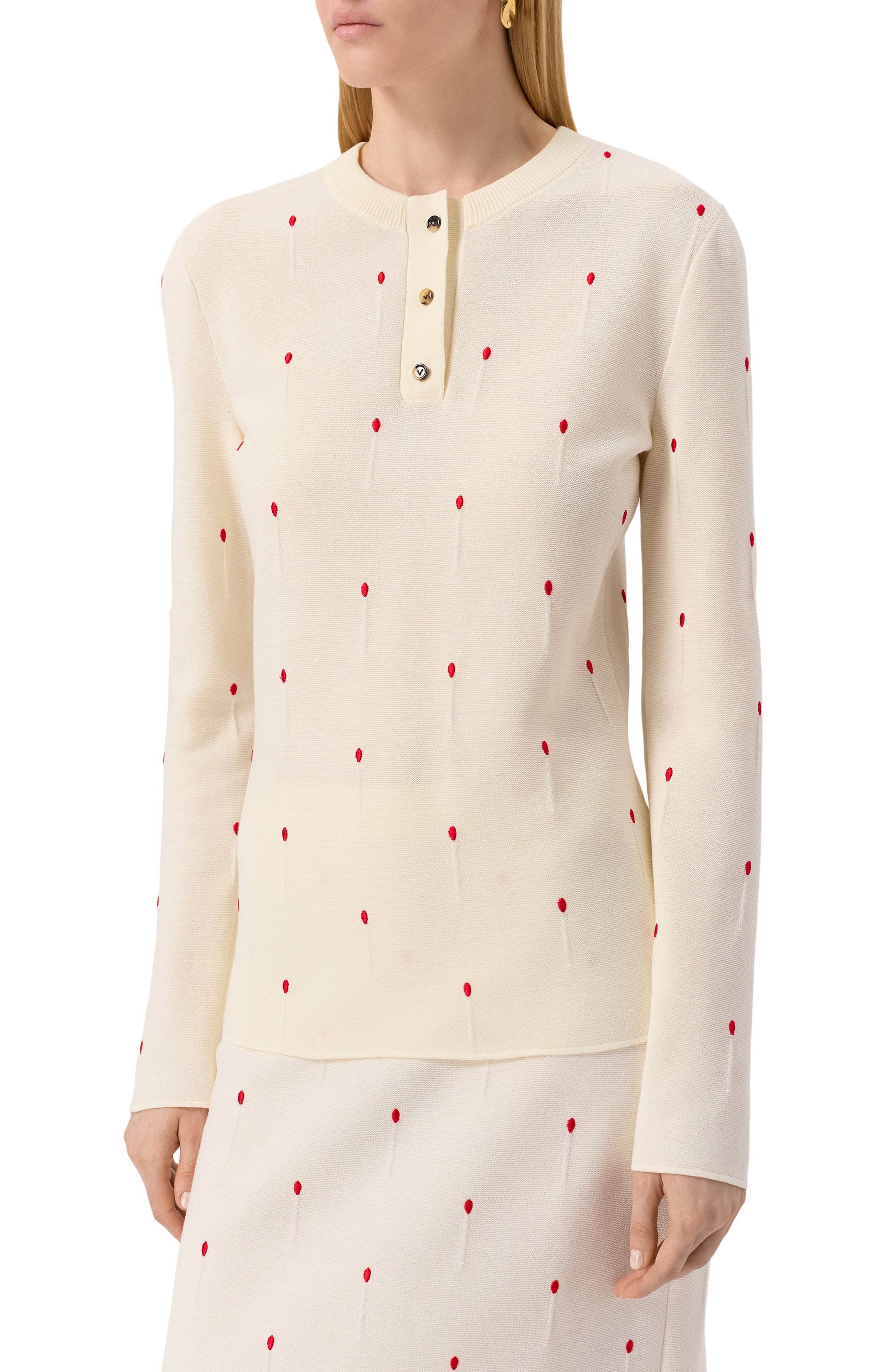 Хлопковый пуловер BOTTEGA VENETA, арт. 824241/V5BG0, фото 3