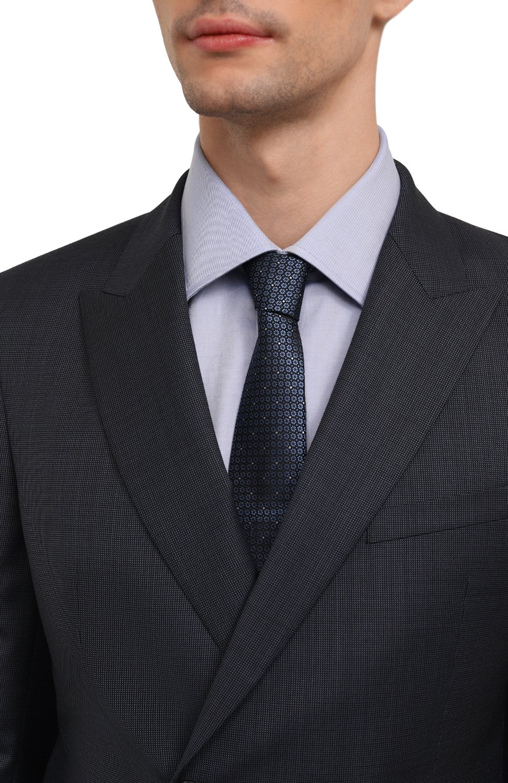 Шелковый галстук CANALI, арт. 82/HJ04091, фото 2