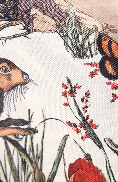 Шелковый платок BURBERRY, арт. 8044698, фото 4