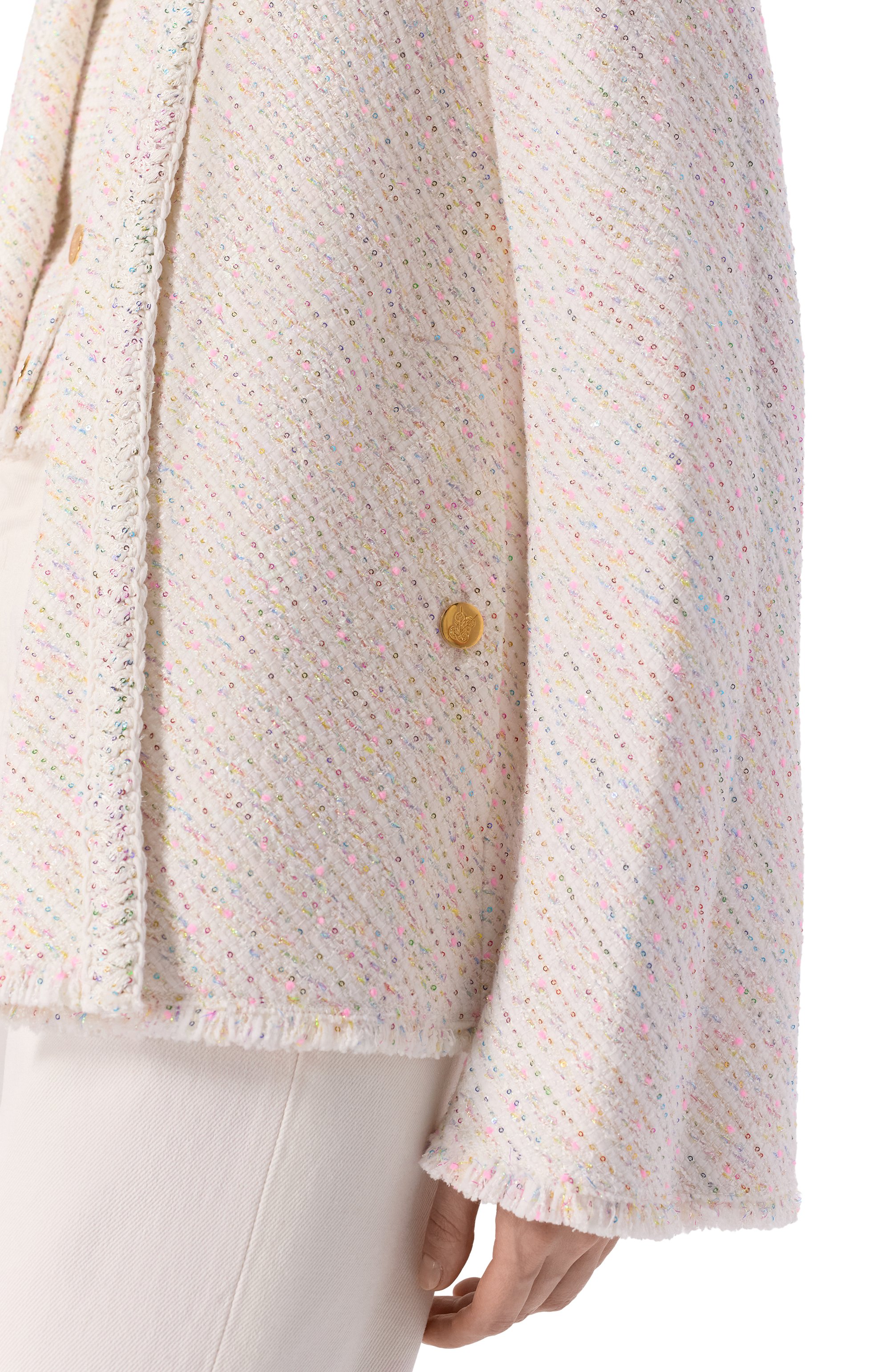 Твидовый жакет GIAMBATTISTA VALLI, арт. 26SSPVCA6088/01B0U, фото 5