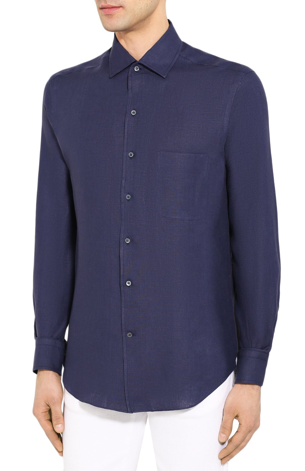 Льняная рубашка LORO PIANA, арт. FAF2545, фото 3