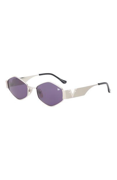 Женские солнцезащитные очки VINTAGE FRAMES, арт. CYPHER 2 24KT WHITE G0LD/BLACK