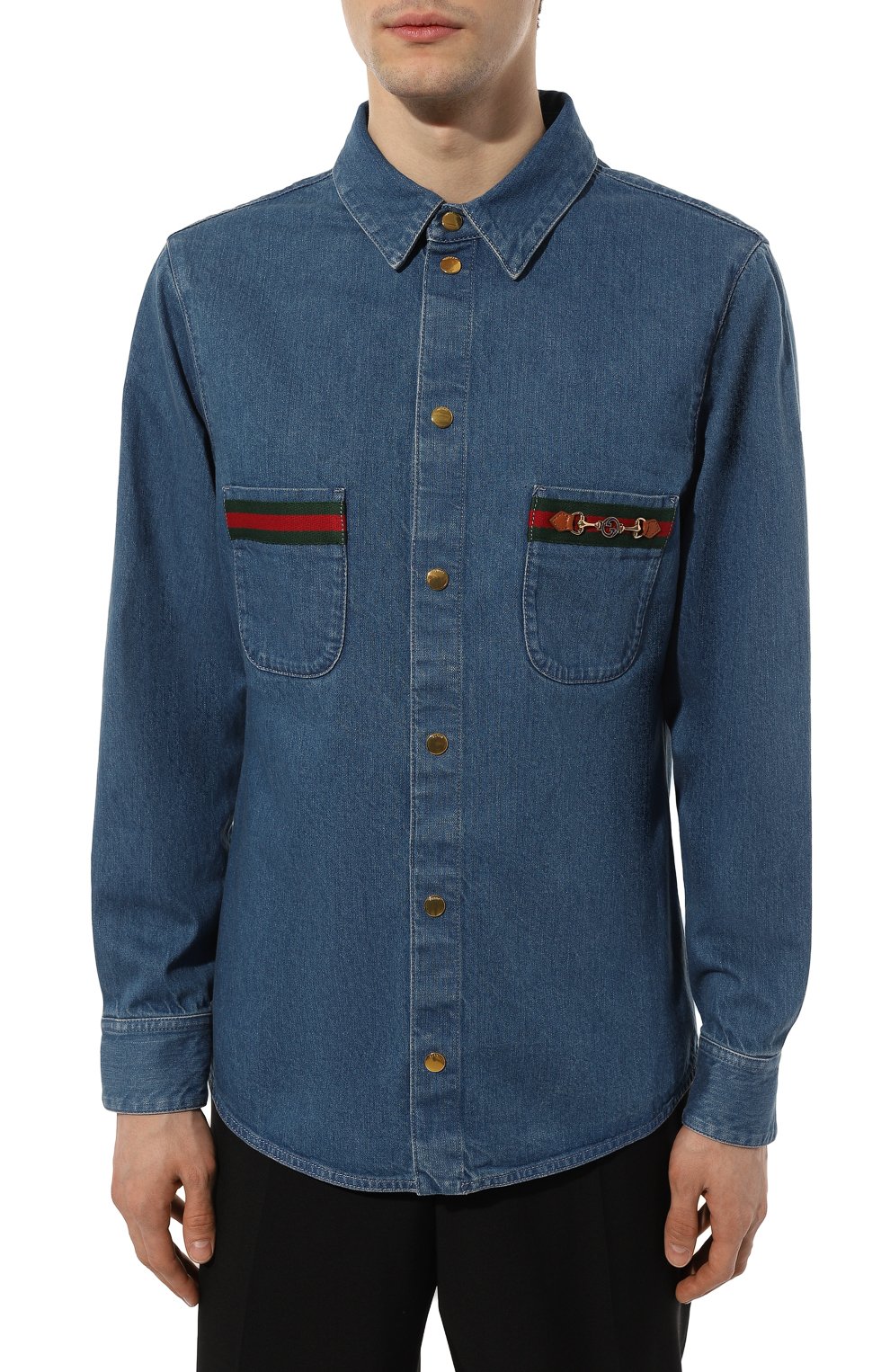 Джинсовая рубашка GUCCI, арт. 626480 XDBCG, фото 3