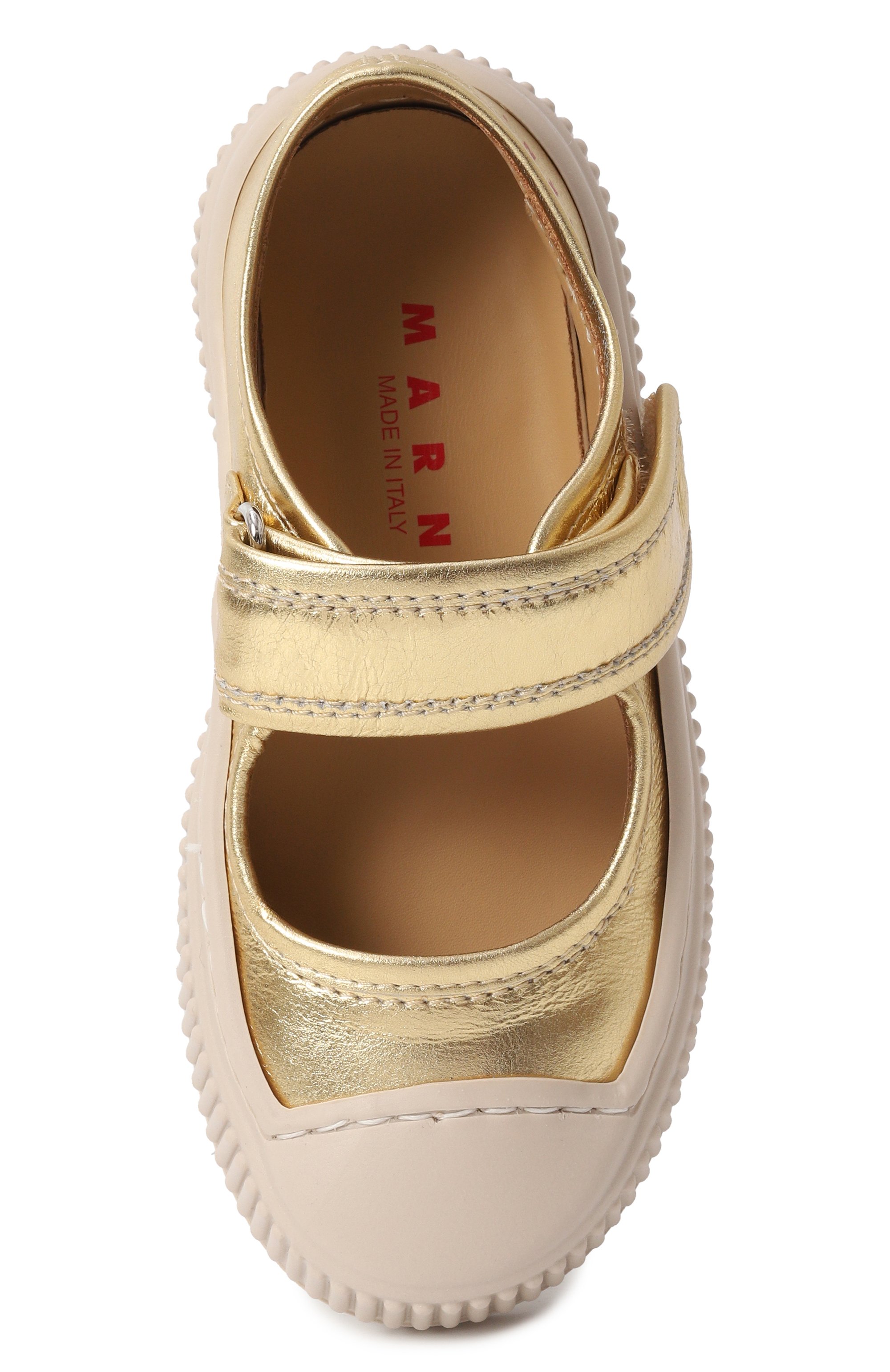 Кожаные кеды MARNI, арт. 79592/VAR4/24-27, фото 4