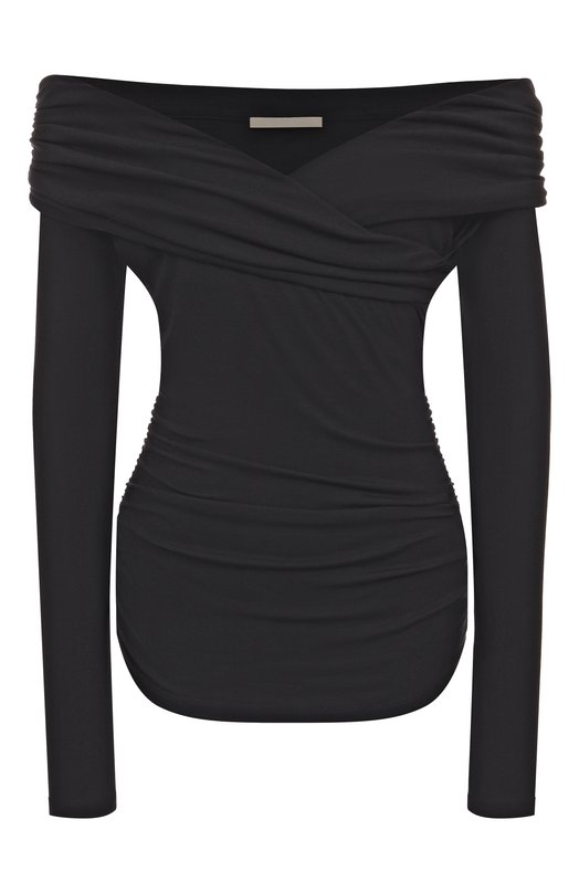 Топ из вискозы и шерсти 12 STOREEZ 133776 Чёрный 133776