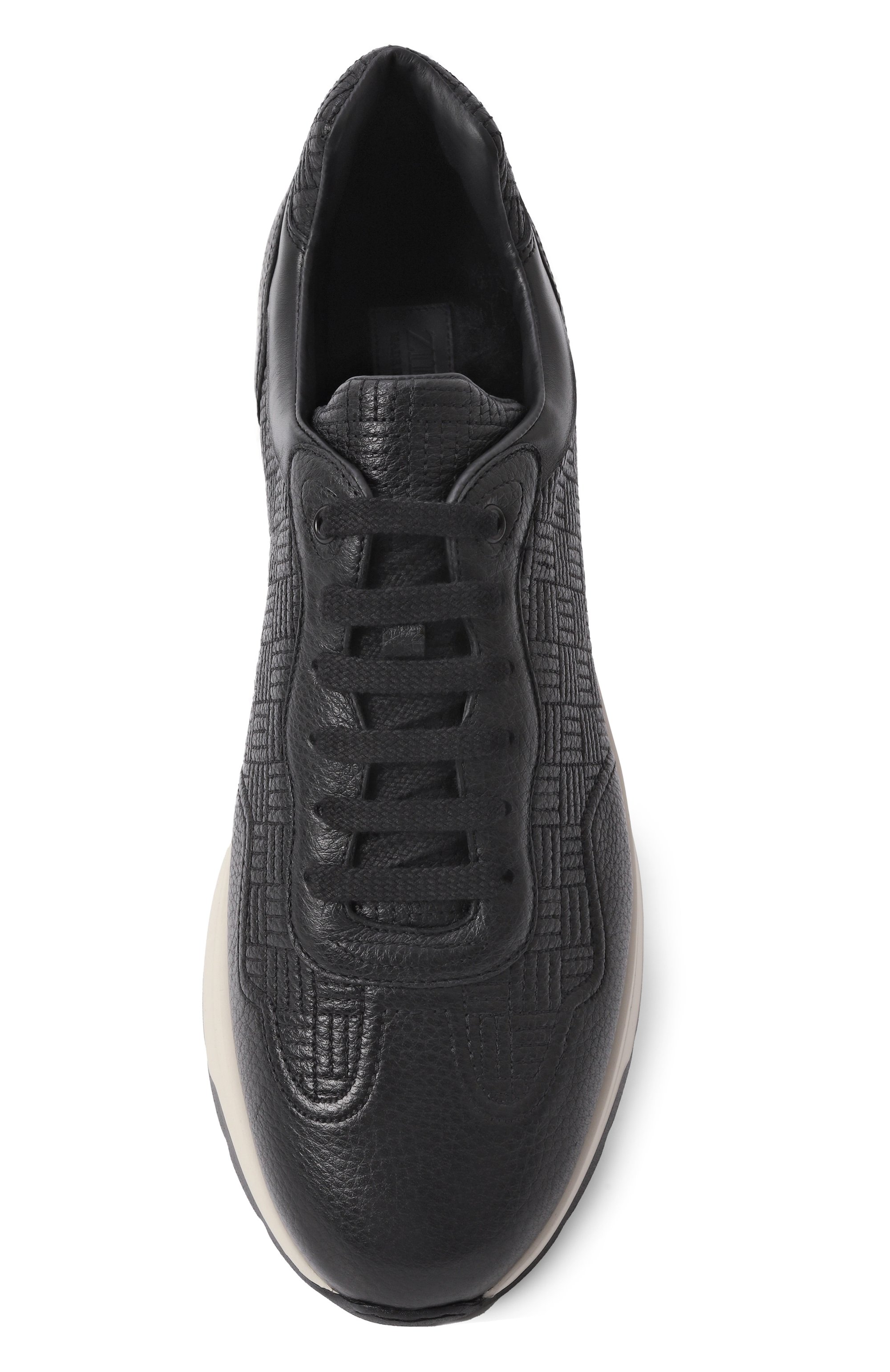 Кожаные кроссовки ZILLI, арт. H0157AM1130VZEV04, фото 6