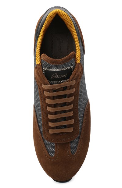 Комбинированные кроссовки BRIONI, арт. QHI90L/09725, фото 5