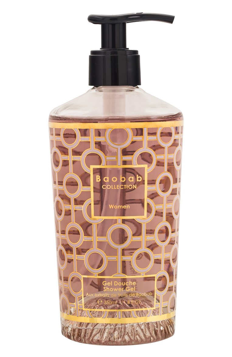 Гель для душа women (350ml) BAOBAB бесцветного цвета, �арт. 5415198499065 | Фото 1 (Нос: Не проставлено; Региональные ограничения белый список (Axapta Mercury): Не проставлено; Тип продукта: Гели; Назначение: Для тела; Косметика кросс-кт: Уход У)