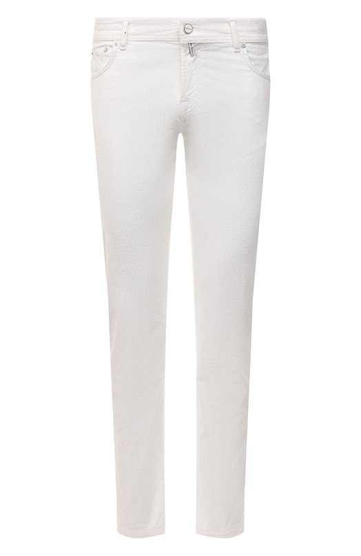 

Вельветовые брюки Kiton, Белый