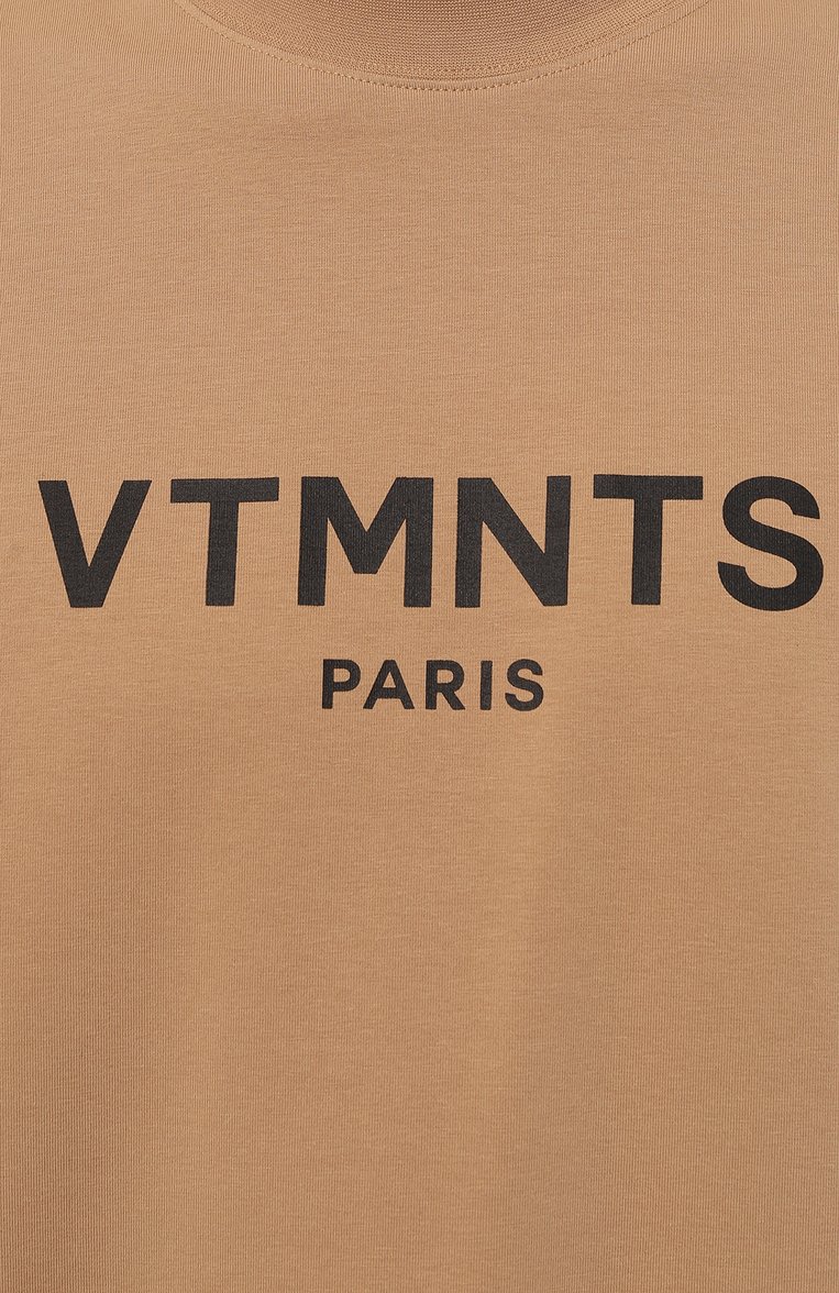 Хлопковая футболка VTMNTS, арт. VL20TR100C, фото 5